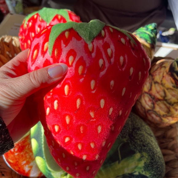 Food mini pillows stuffys decor toys basket fillers kids dogs cats - Picture 2 of 7